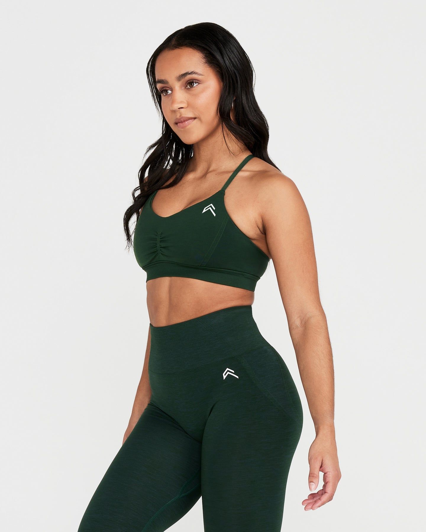 Effortless Micro Bralette | Evergreen sold by Oner Active product image thumbnail 3