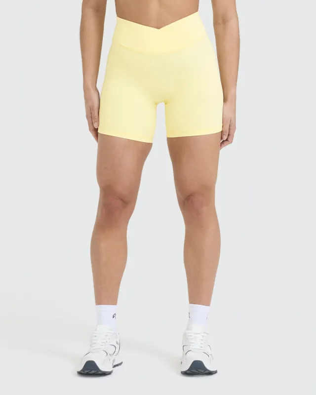 Unified Wrap Shorts | Sherbert Yellow sold by Oner Active