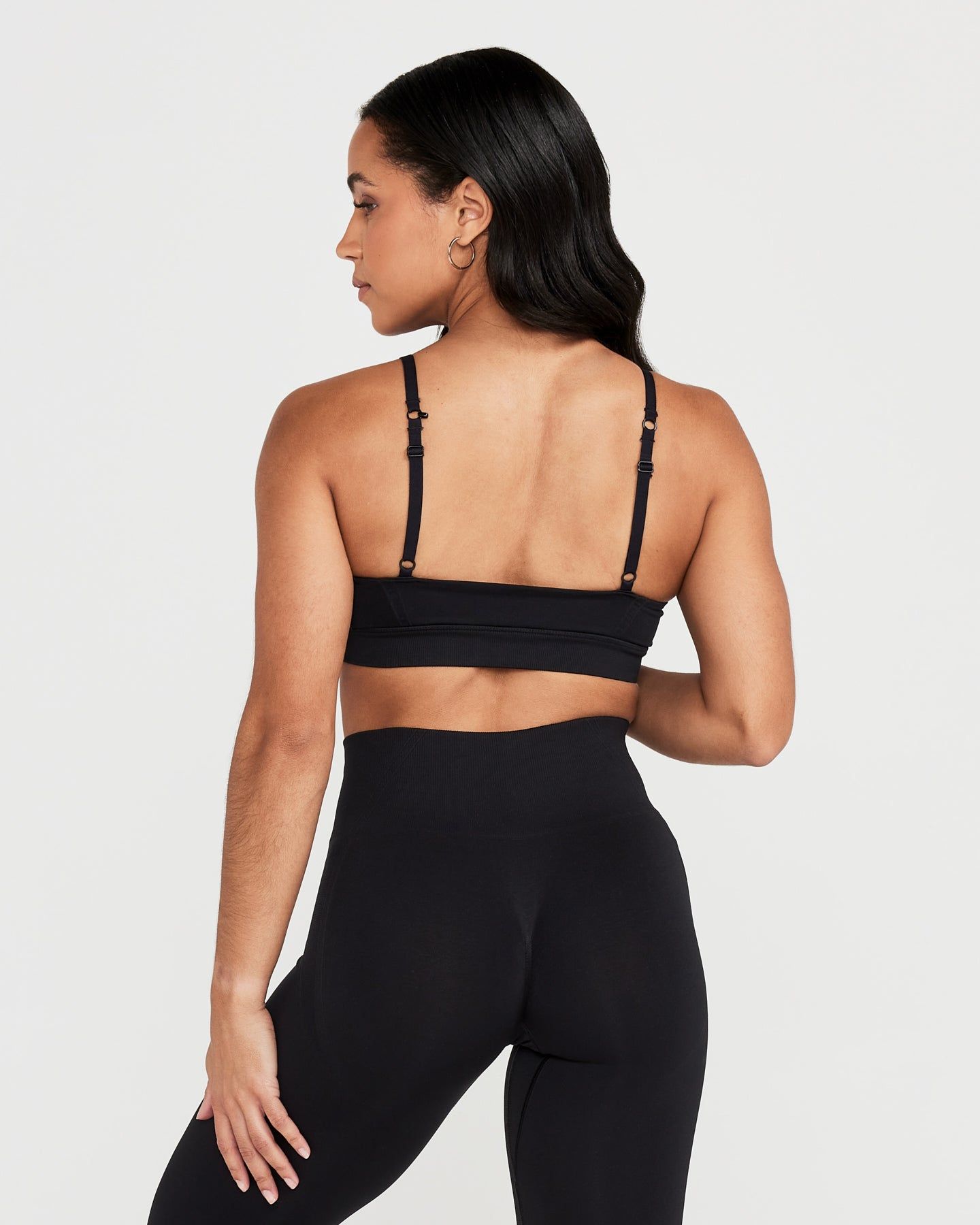 Effortless Micro Bralette | Black sold by Oner Active product image thumbnail 2