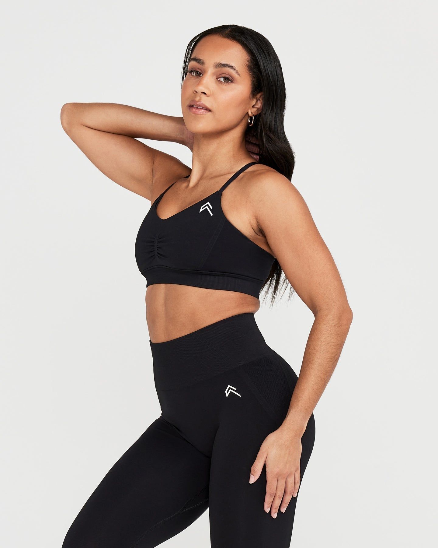 Effortless Micro Bralette | Black sold by Oner Active product image thumbnail 3
