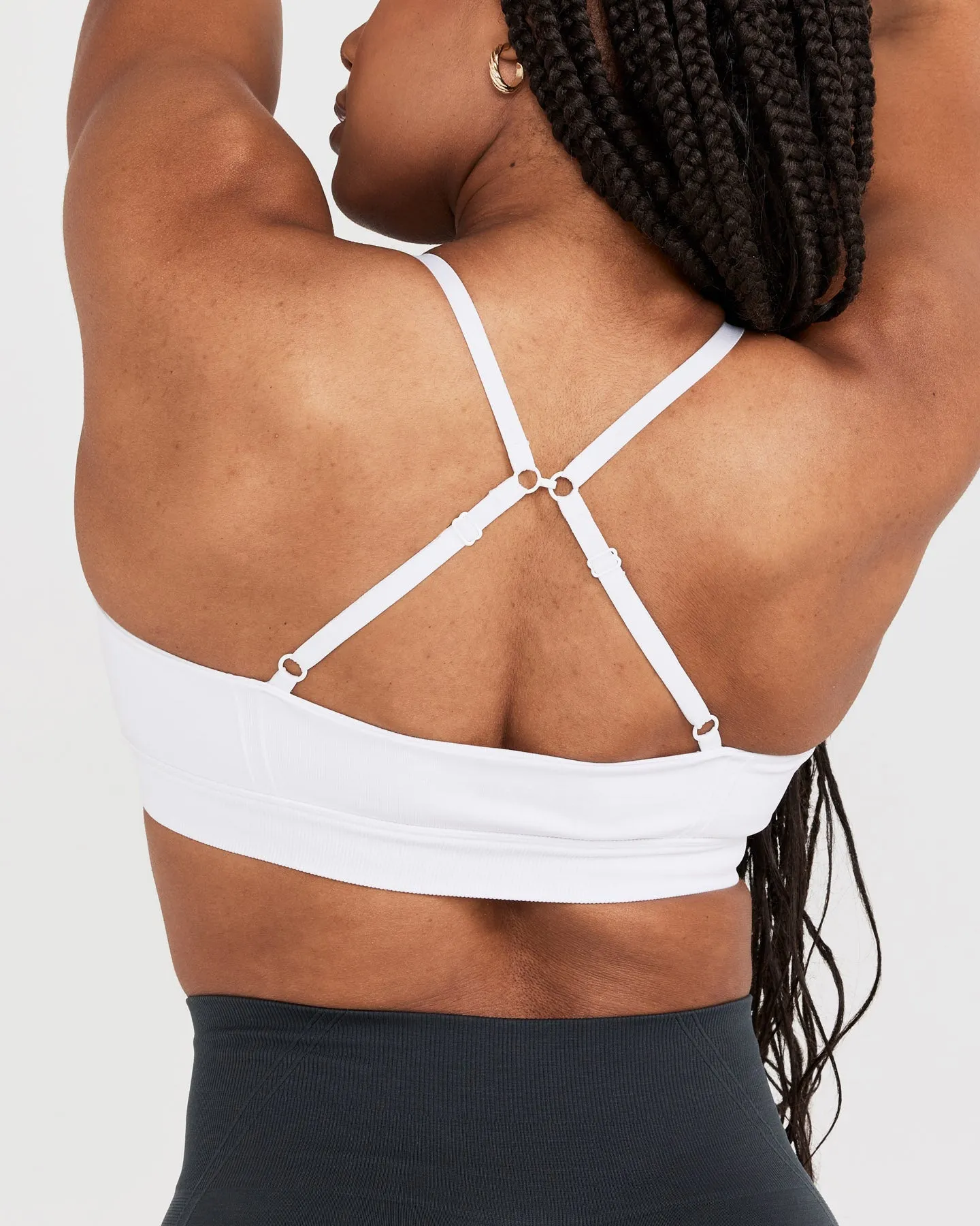 Effortless Micro Bralette | White sold by Oner Active product image thumbnail 5