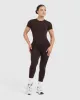 Mellow™ Soft Mid Short Sleeve T-Shirt | 70% Cocoa sold by Oner Active