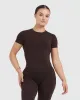 Mellow™ Soft Mid Short Sleeve T-Shirt | 70% Cocoa sold by Oner Active