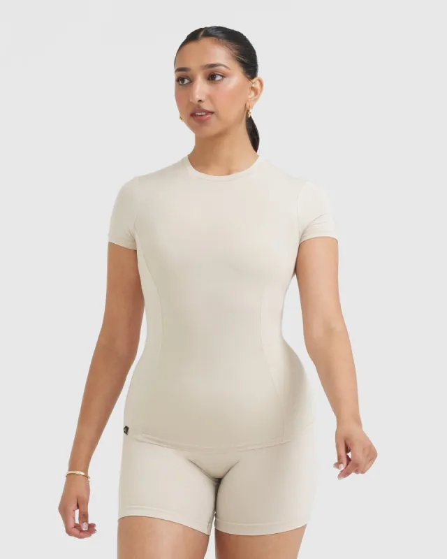 Mellow™ Soft Short Sleeve T-Shirt | Sand sold by Oner Active