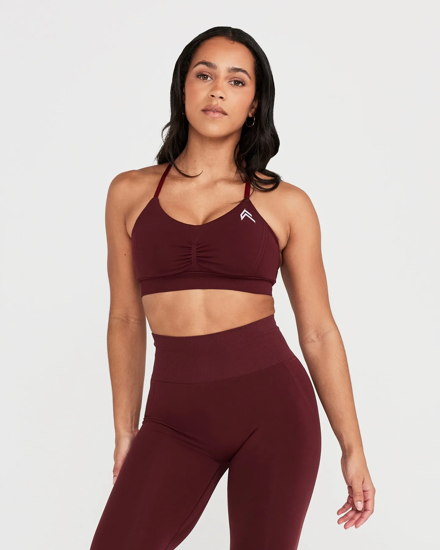 Effortless Micro Bralette | Rosewood sold by Oner Active