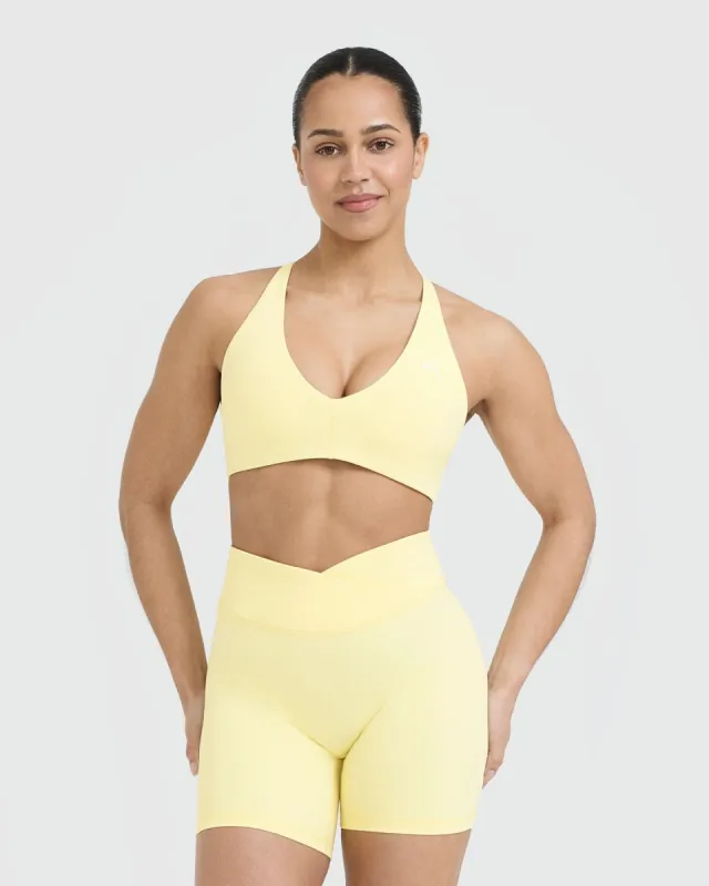 Unified Micro Bralette | Sherbert Yellow sold by Oner Active