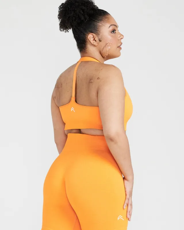 Classic Seamless 2.0 V-Neck Bralette | Sunset Marl sold by Oner Active