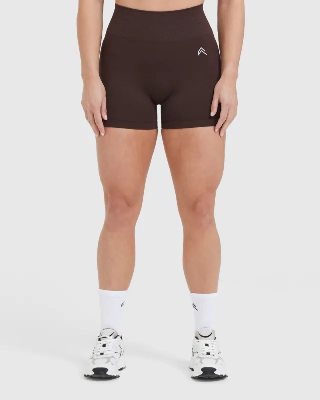 Classic Seamless 2.0 Booty Shorts | 70% Cocoa Marl sold by Oner Active