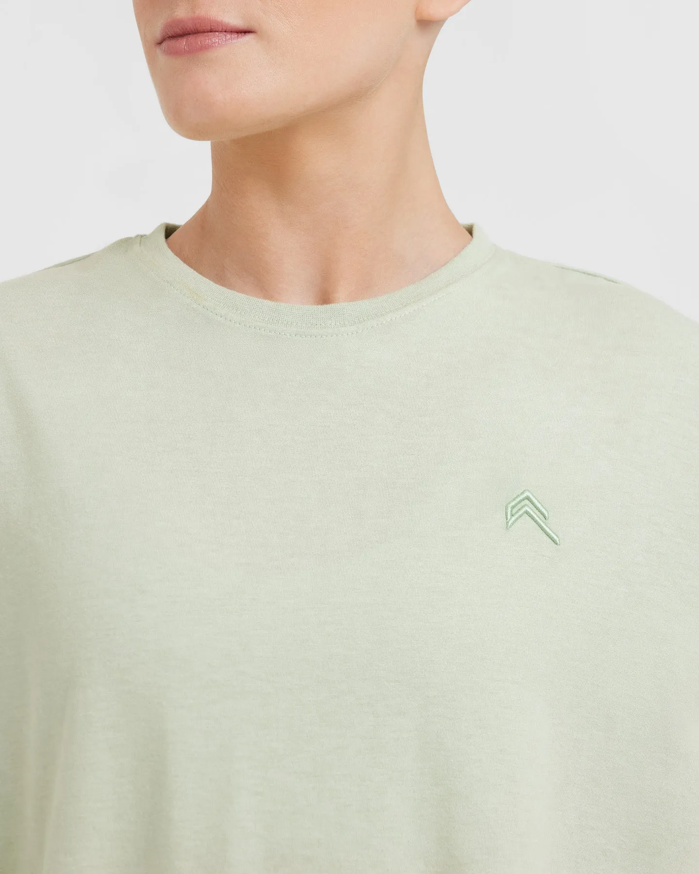 Classic Oversized Lightweight T-Shirt | Tea Green sold by Oner Active product image thumbnail 4
