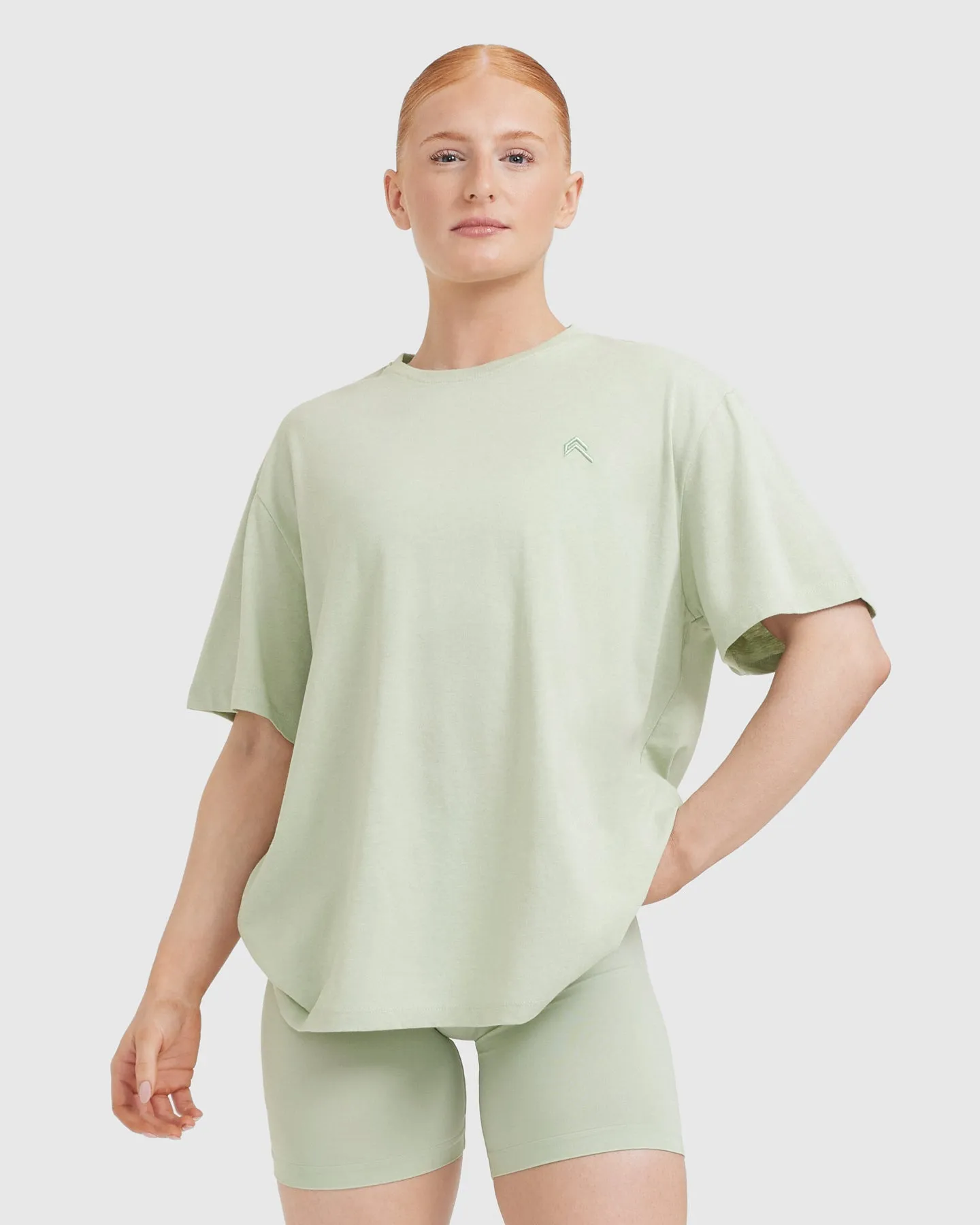 Classic Oversized Lightweight T-Shirt | Tea Green sold by Oner Active
