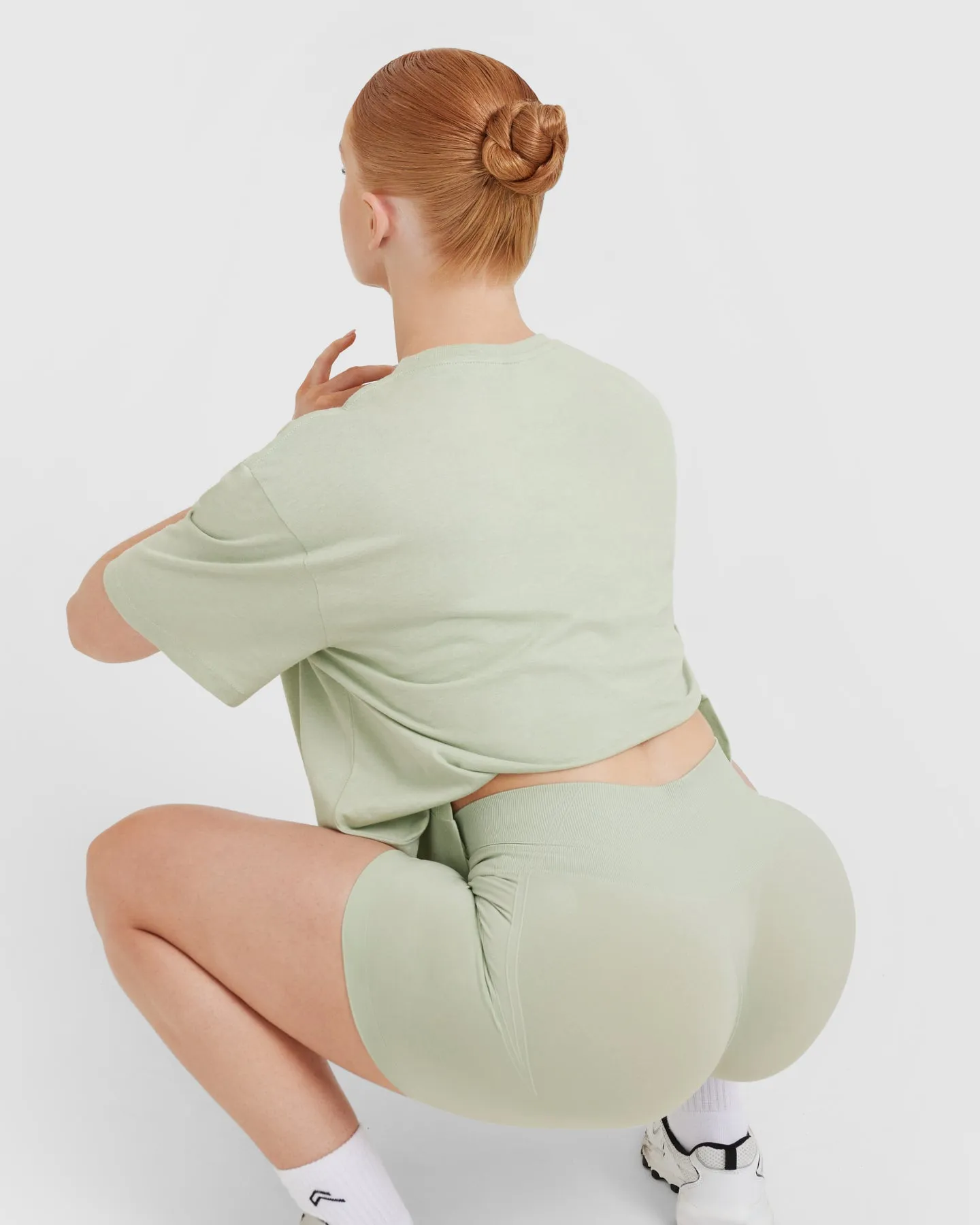 Classic Oversized Lightweight T-Shirt | Tea Green sold by Oner Active product image thumbnail 5