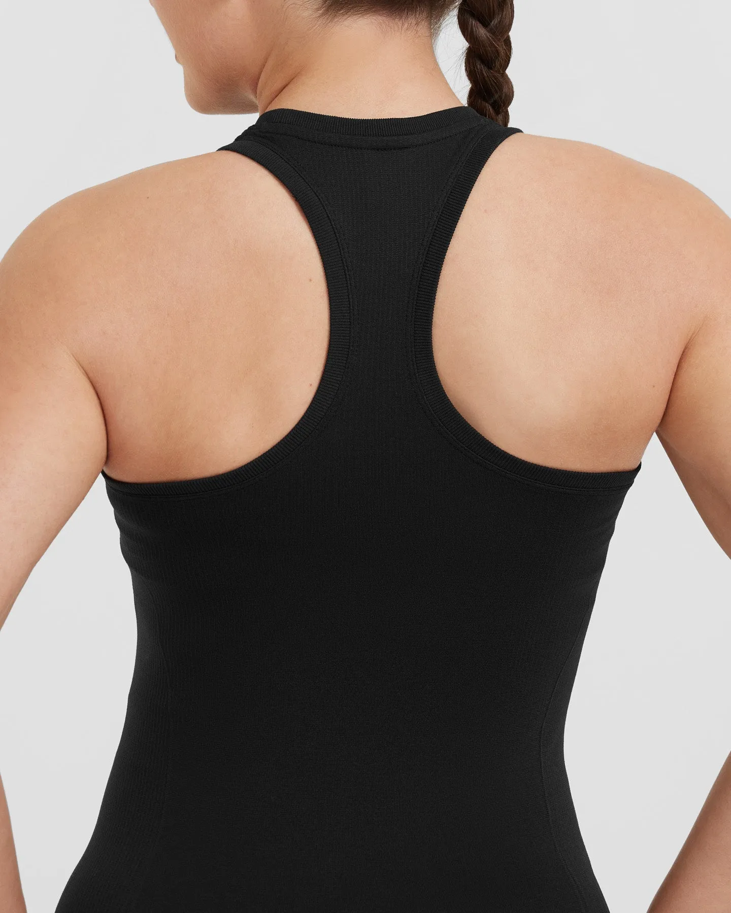 Go To Seamless Fitted High Neck Vest | Black sold by Oner Active product image thumbnail 5