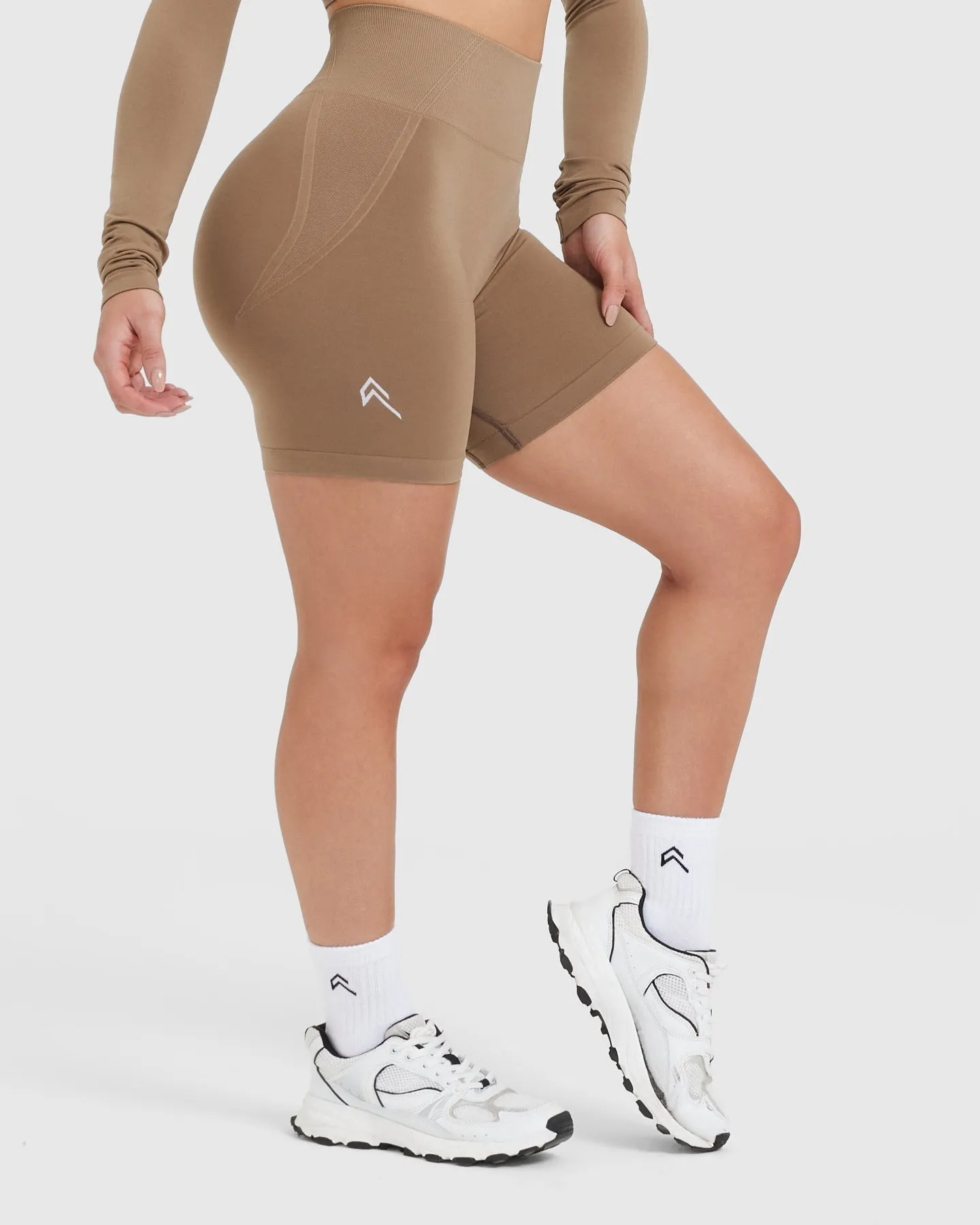 Effortless Seamless Shorts | Walnut sold by Oner Active product image thumbnail 3