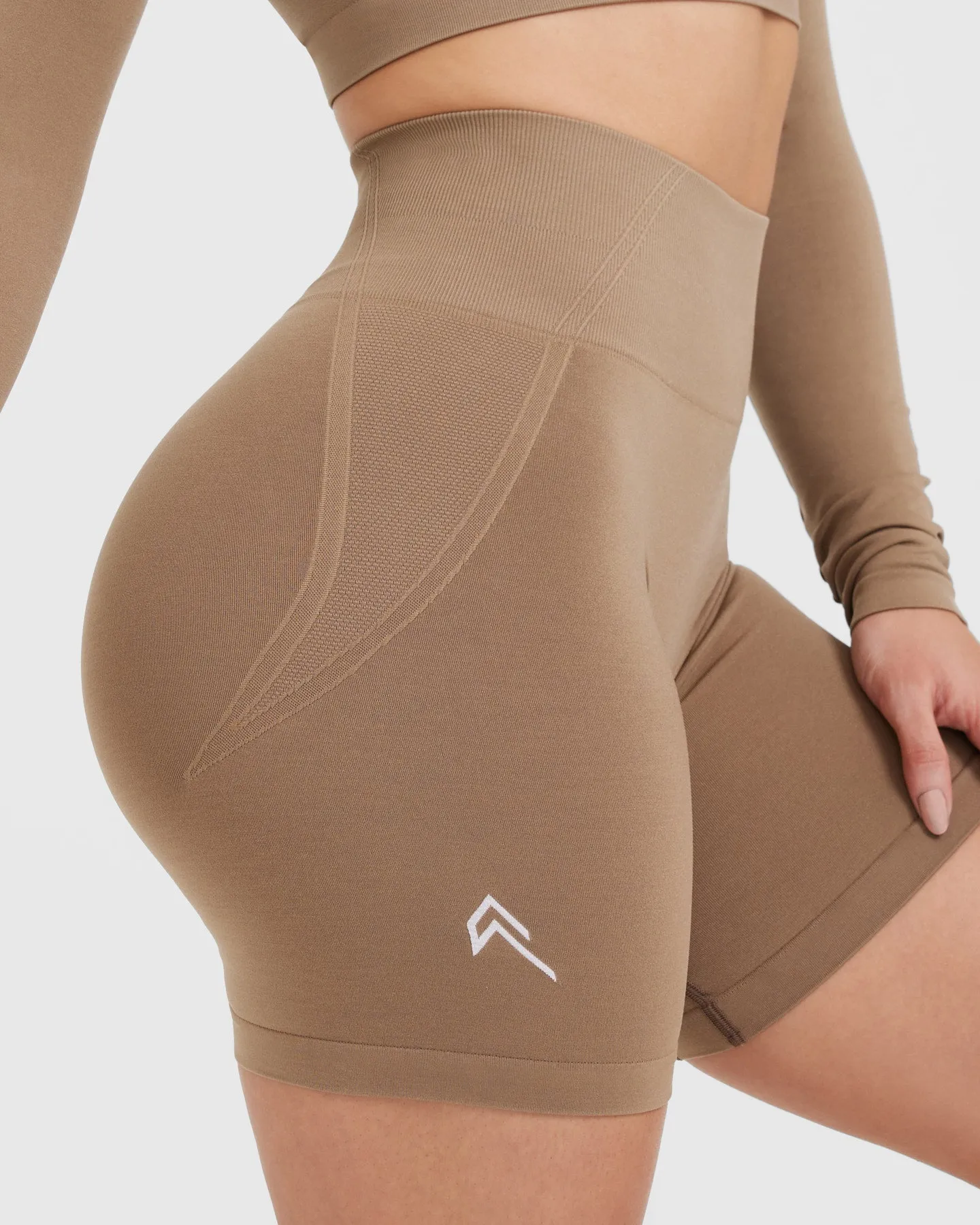 Effortless Seamless Shorts | Walnut sold by Oner Active product image thumbnail 4