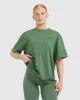 Classic Oversized Lightweight T-Shirt | Forest Green sold by Oner Active
