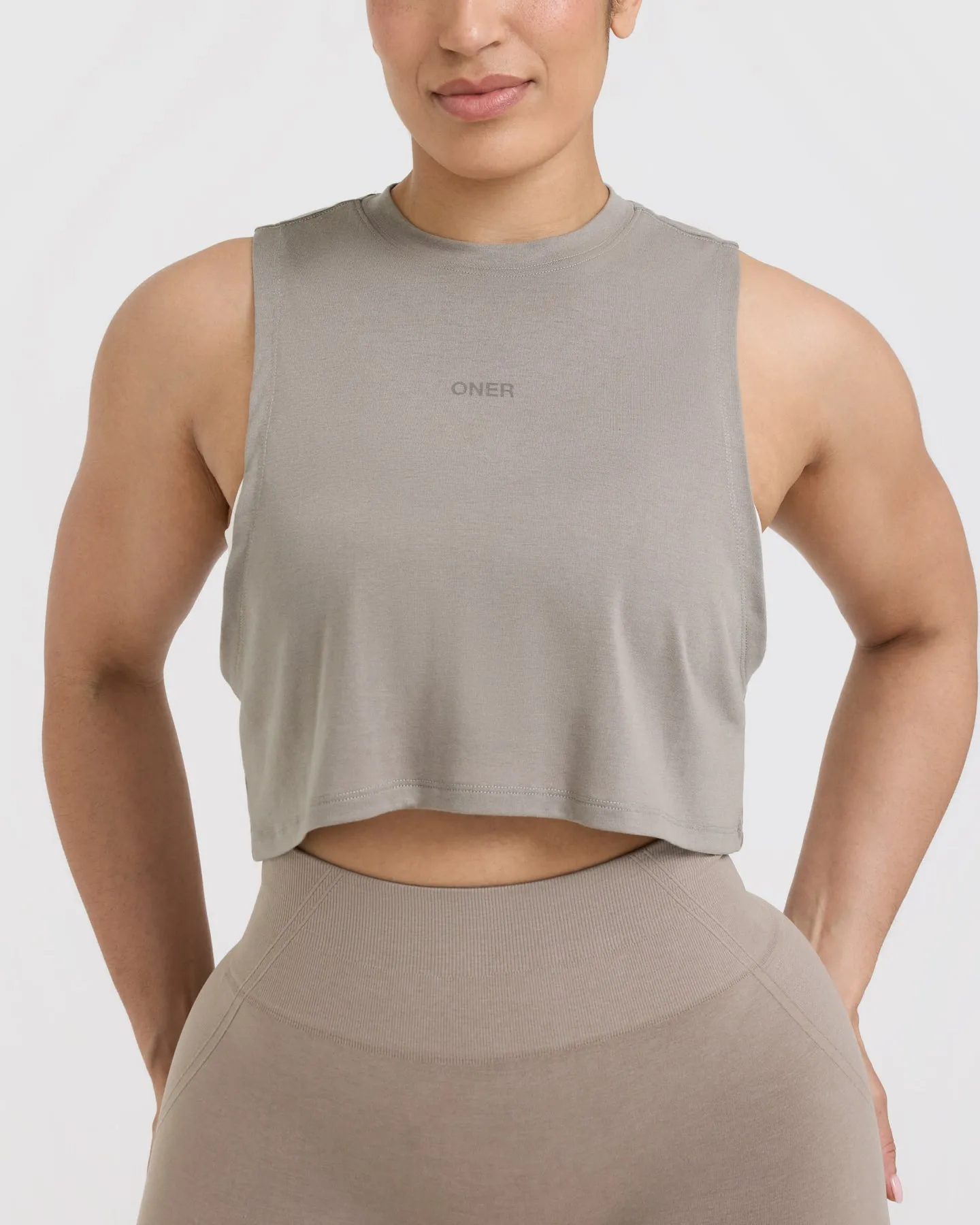 Go To Muscle Crop Tank | Minky sold by Oner Active product image thumbnail 4