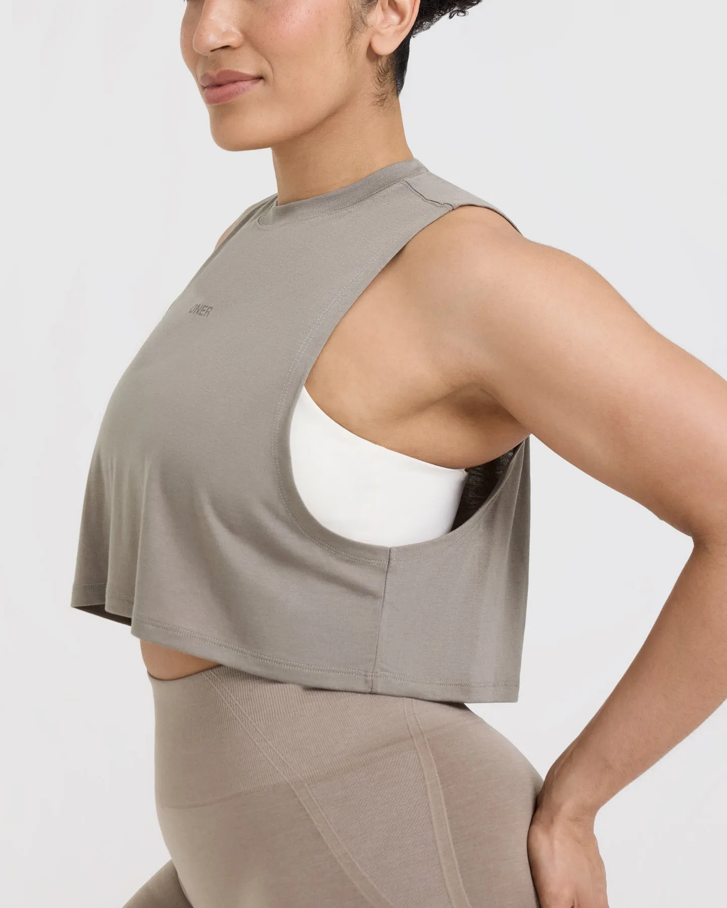 Go To Muscle Crop Tank | Minky sold by Oner Active product image thumbnail 5