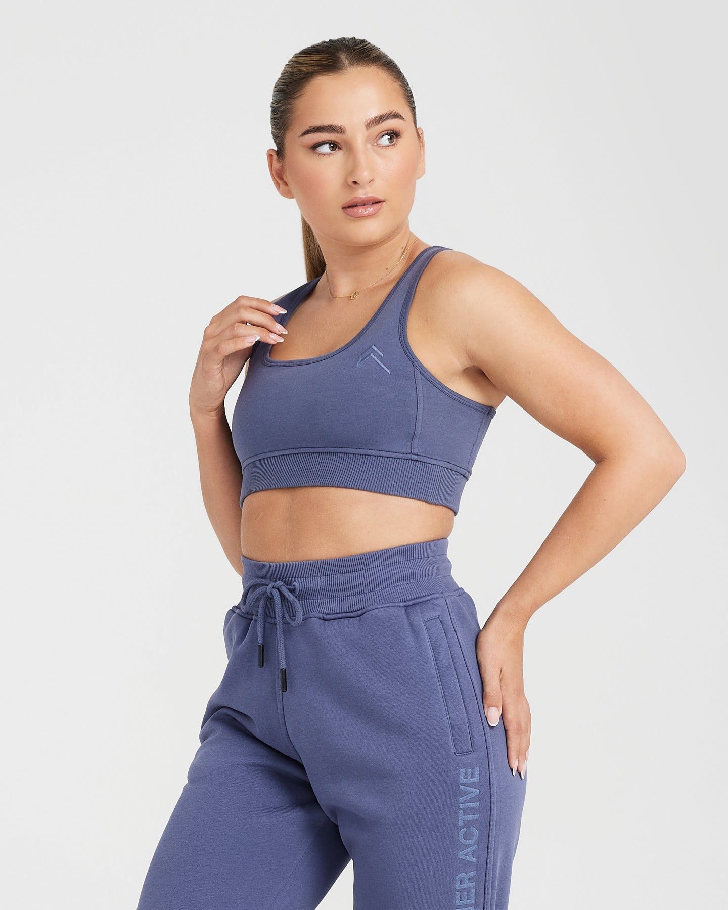 Classic Lounge Bralette | Slate Blue sold by Oner Active product image thumbnail 3