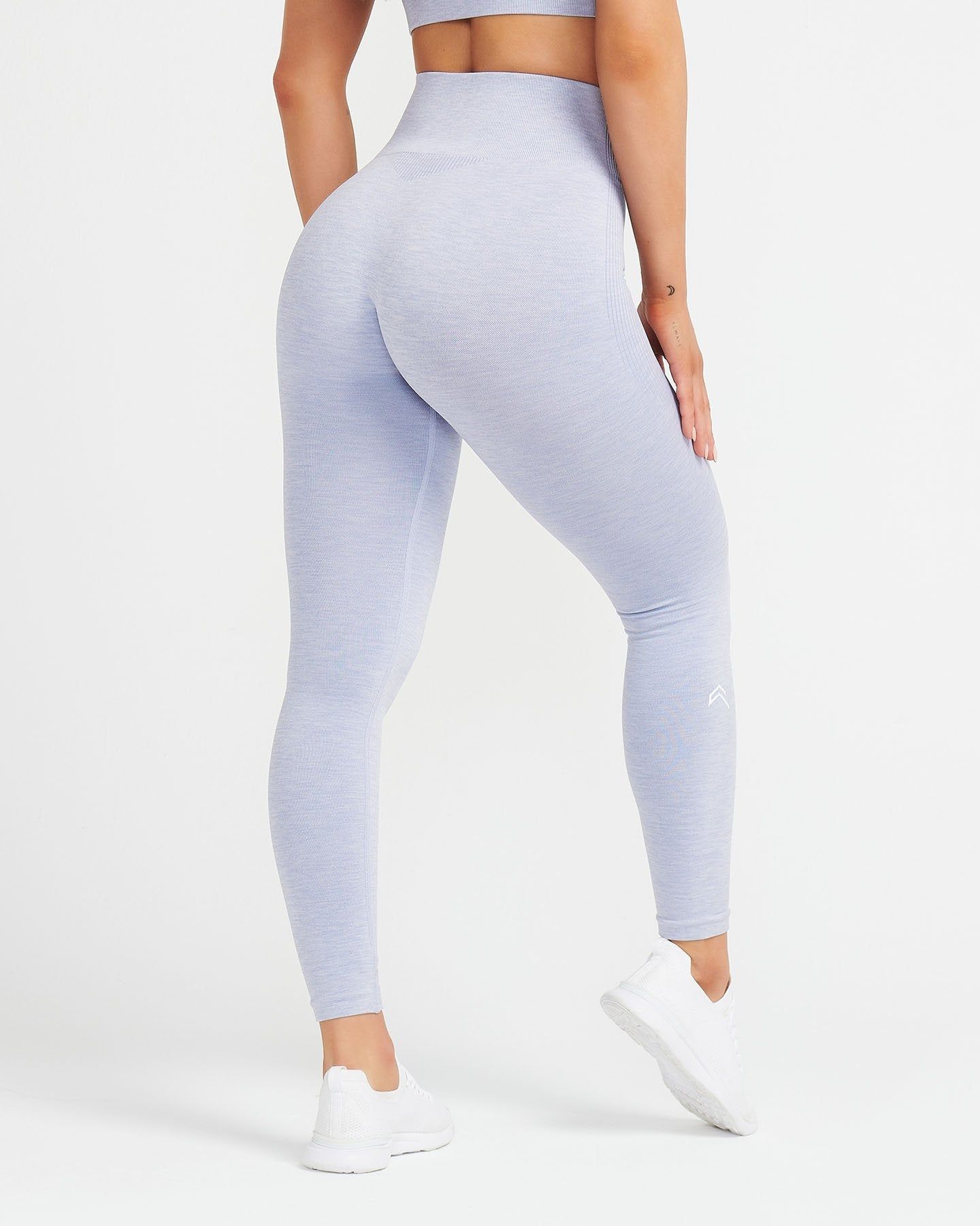 Classic Seamless Leggings | Ice Grey Marl sold by Oner Active product image thumbnail 3
