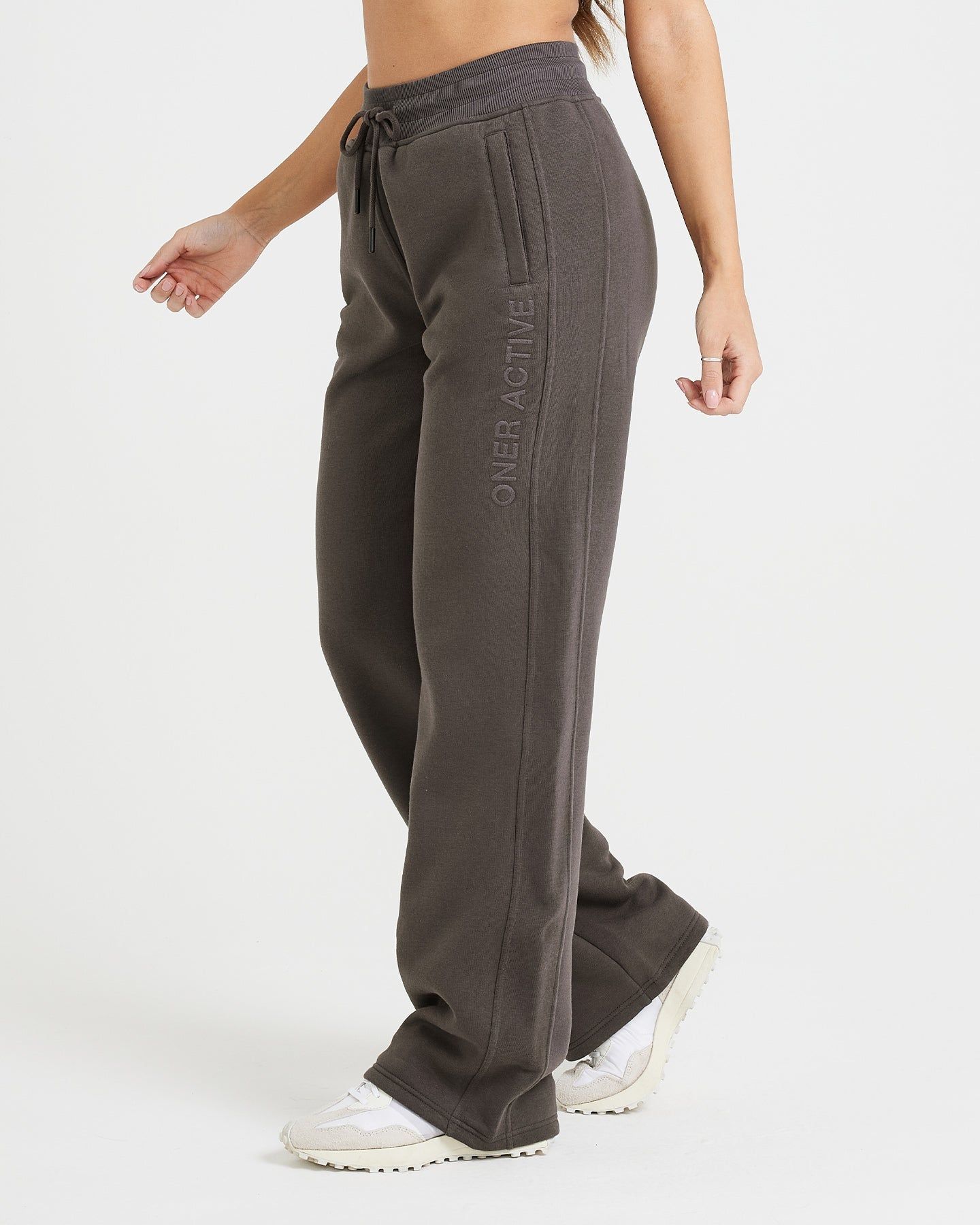 Classic Lounge Straight Leg Jogger | Deep Taupe sold by Oner Active product image thumbnail 3