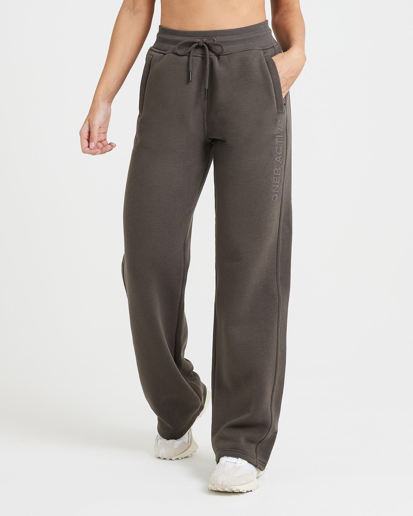 Classic Lounge Straight Leg Jogger | Deep Taupe sold by Oner Active