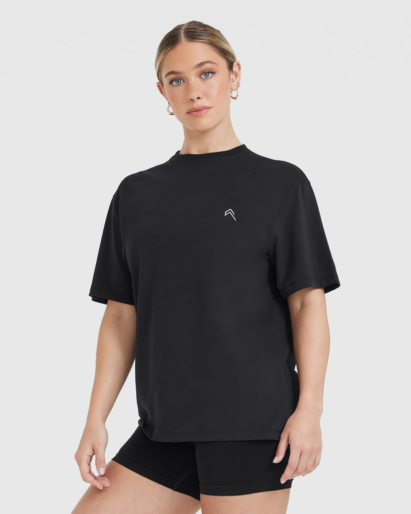 Classic Oversized Lightweight T-Shirt | Black sold by Oner Active product image thumbnail 3