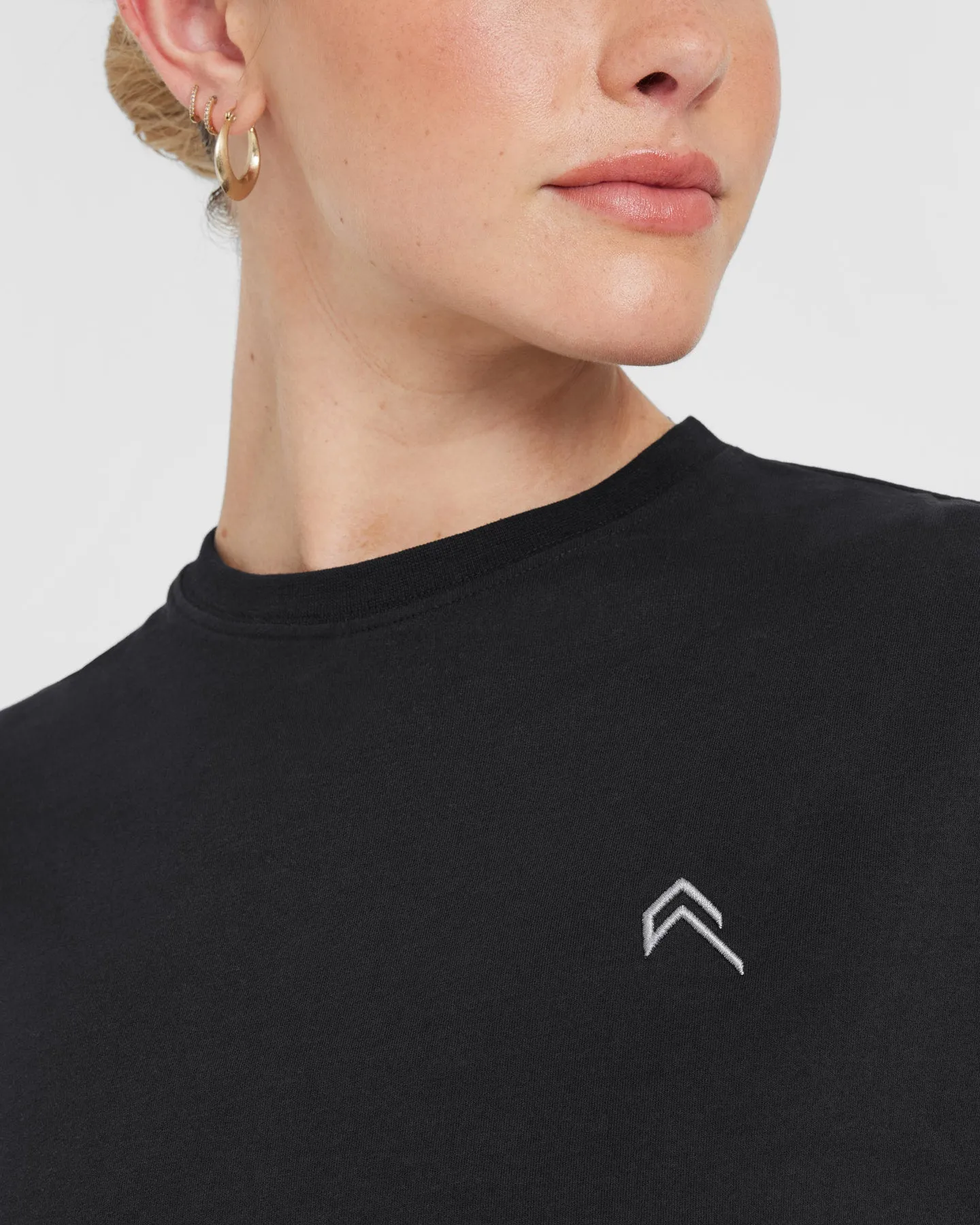 Classic Oversized Lightweight T-Shirt | Black sold by Oner Active product image thumbnail 4