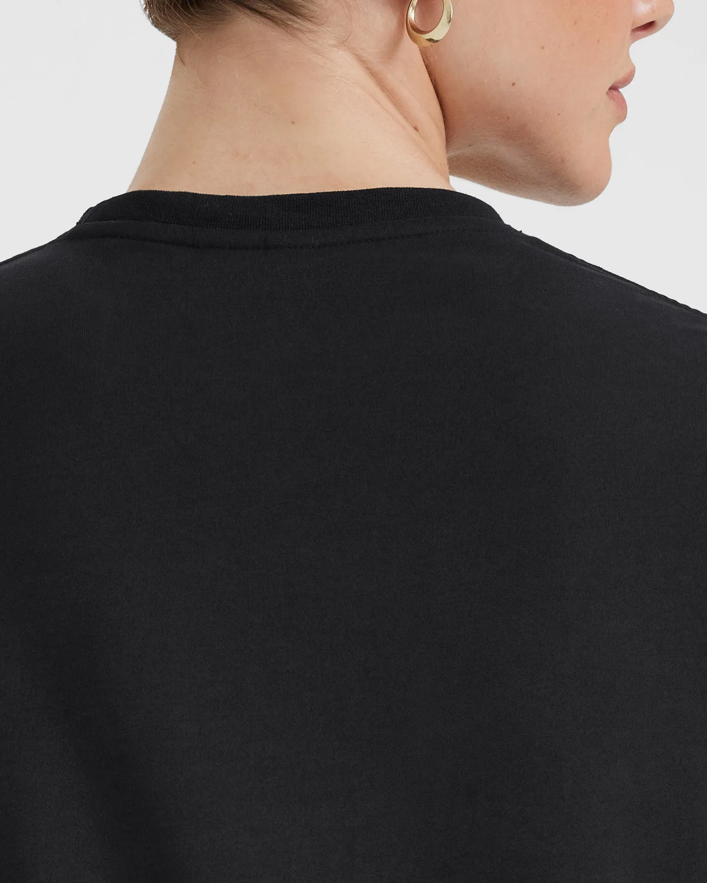 Classic Oversized Lightweight T-Shirt | Black sold by Oner Active product image thumbnail 5