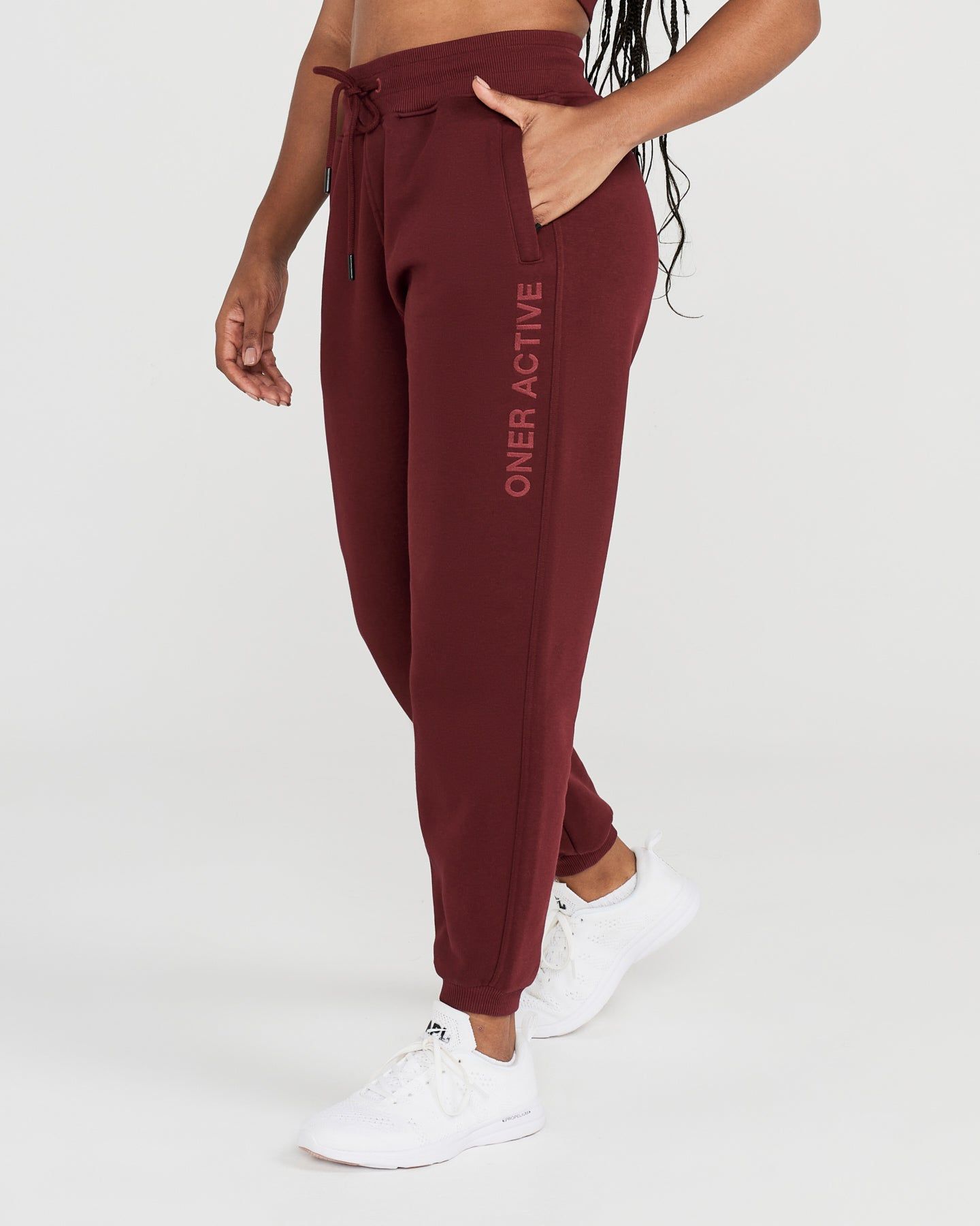 Classic Lounge Jogger | Rosewood sold by Oner Active product image thumbnail 3