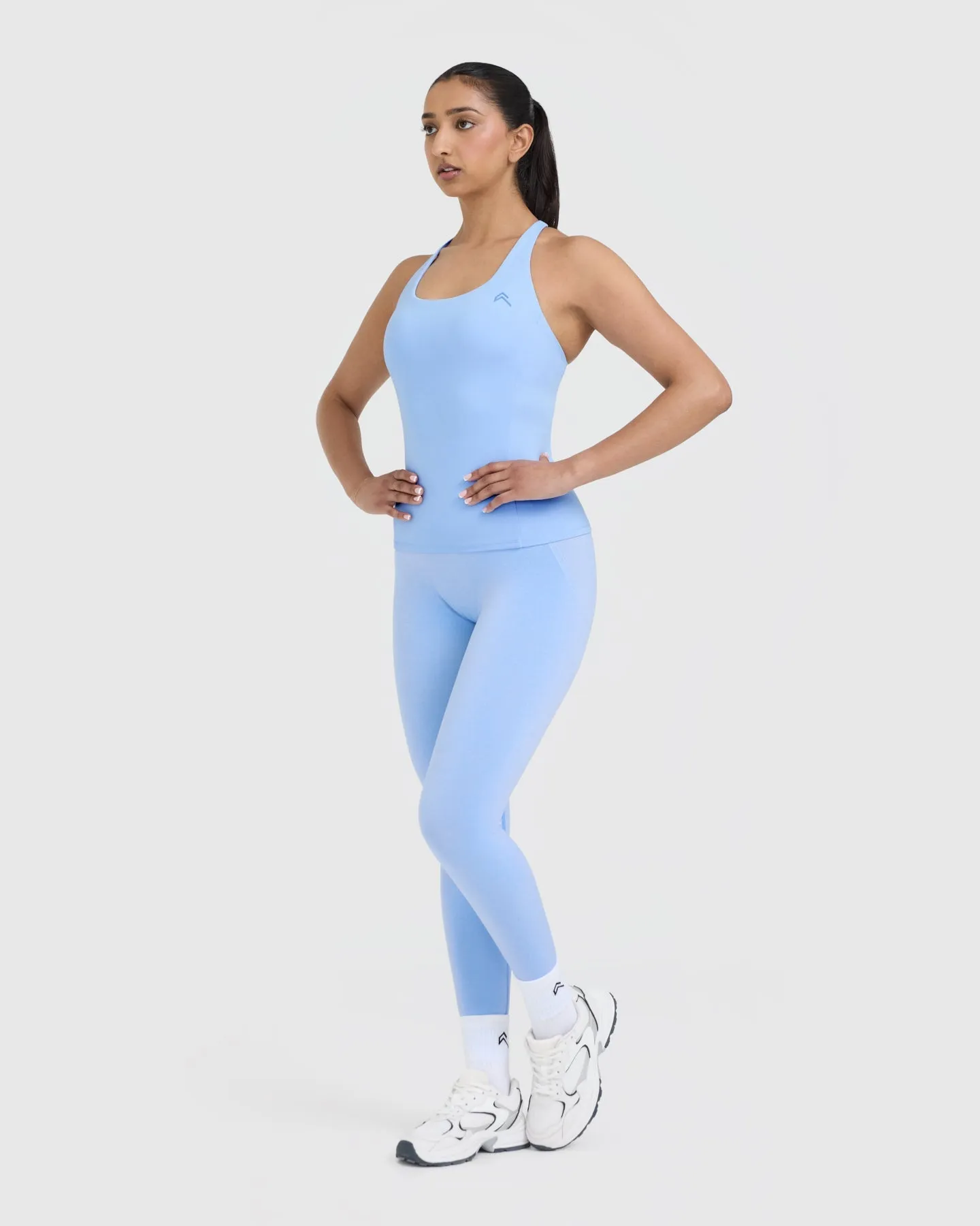 Timeless Square Neck Vest | Powdered Blue sold by Oner Active product image thumbnail 3