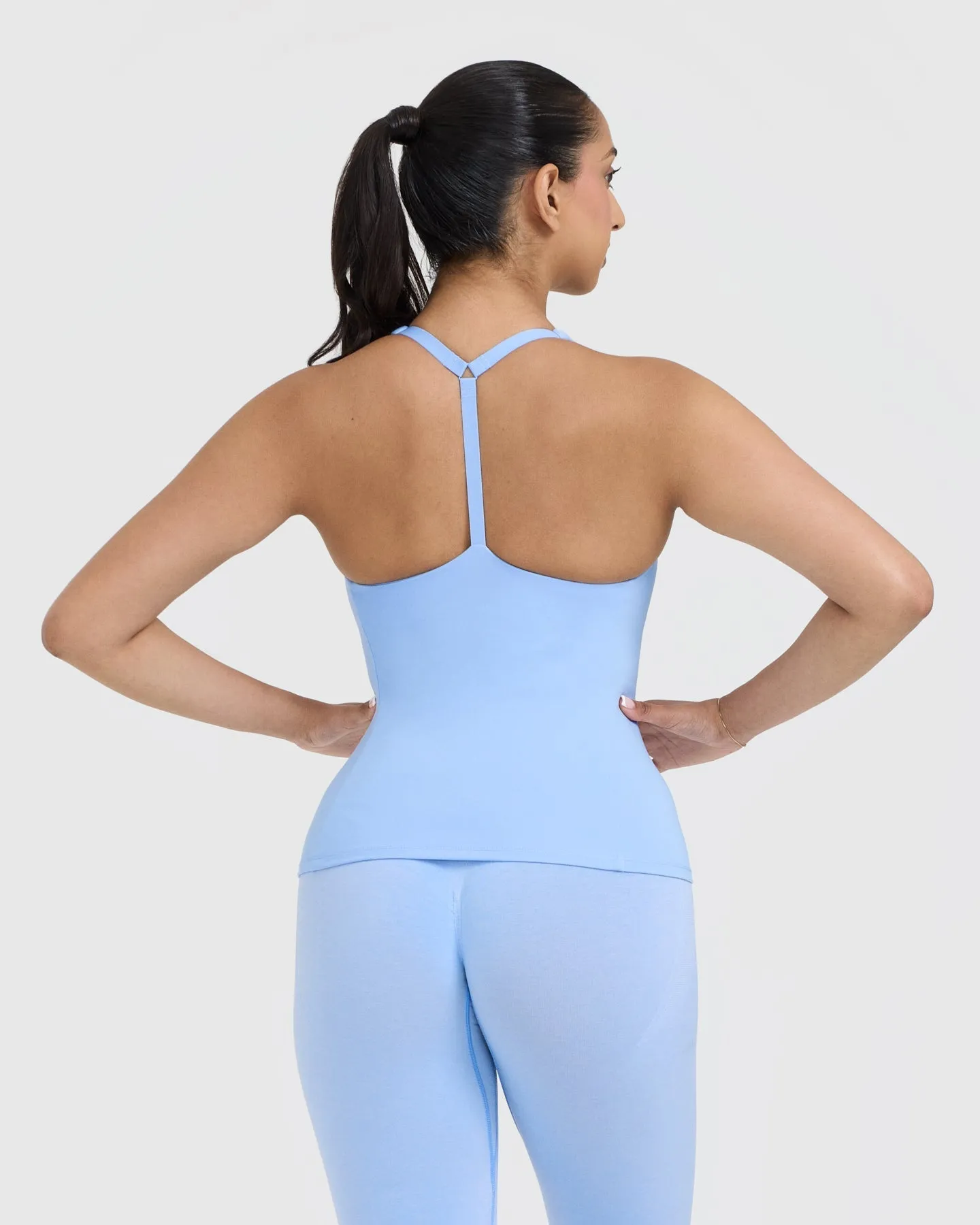 Timeless Square Neck Vest | Powdered Blue sold by Oner Active product image thumbnail 2