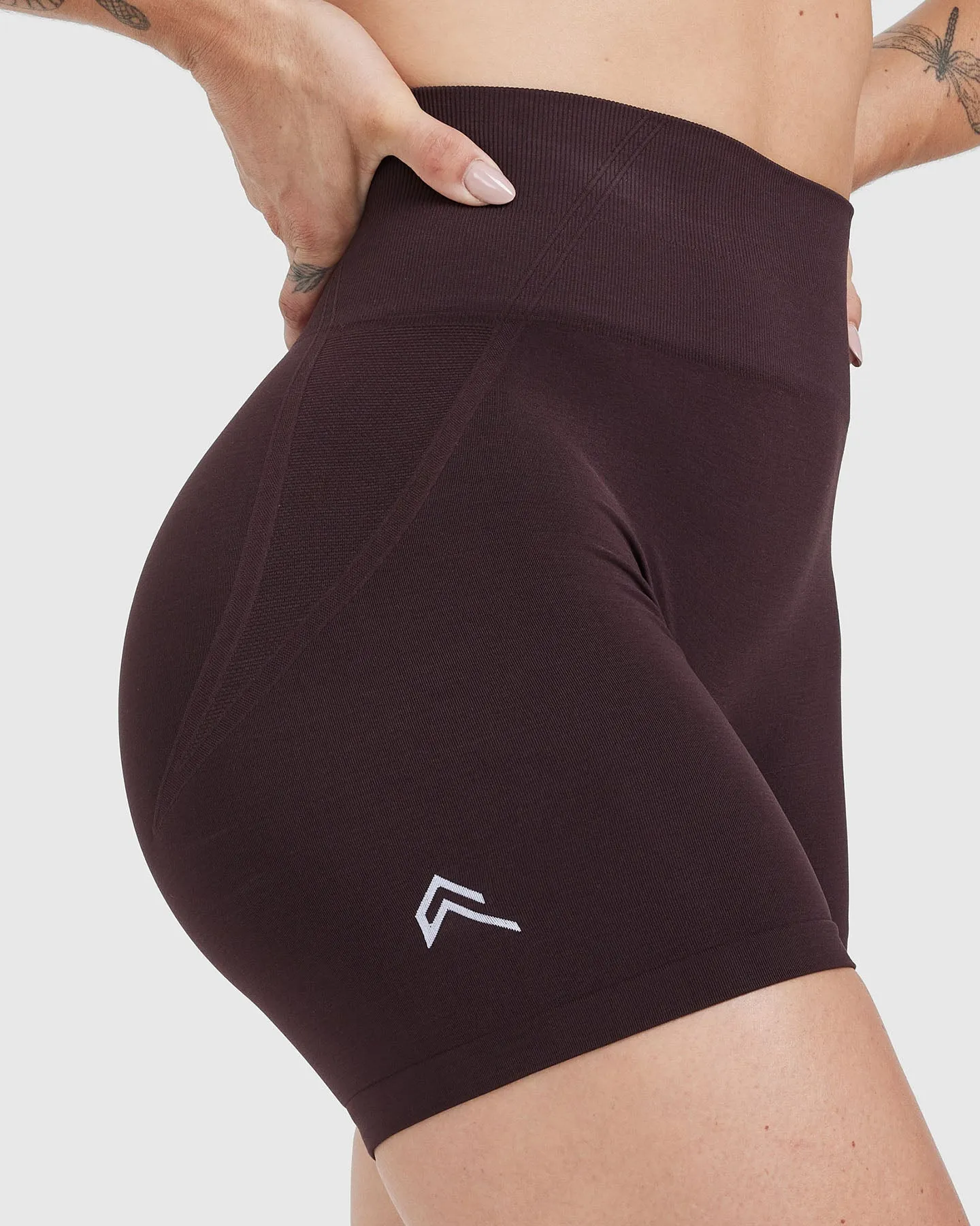 Effortless Seamless Shorts | 70% Cocoa sold by Oner Active product image thumbnail 4