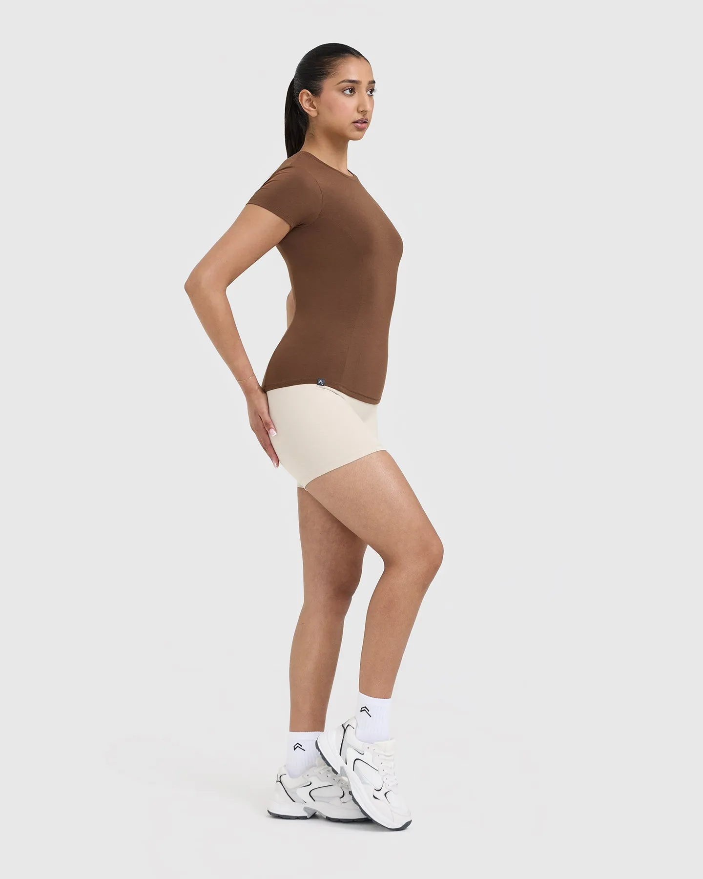 Mellow Soft Short Sleeve T-Shirt | Nude 4 sold by Oner Active product image thumbnail 3