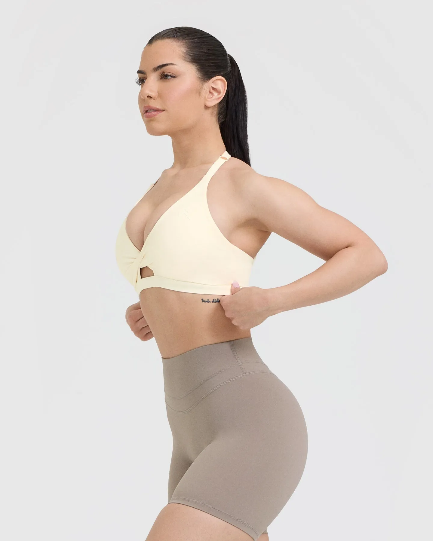 Unified Twist Sports Bra | Off White sold by Oner Active product image thumbnail 3