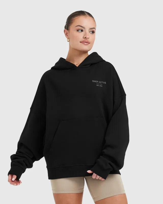 All Day Est 2020 Oversized Hoodie | Black sold by Oner Active