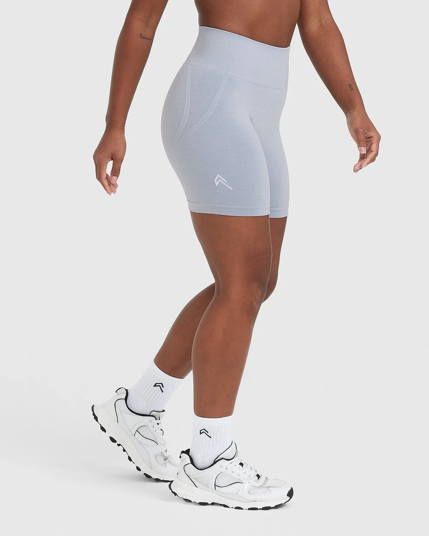 Effortless Seamless Shorts | Metal Grey sold by Oner Active product image thumbnail 3