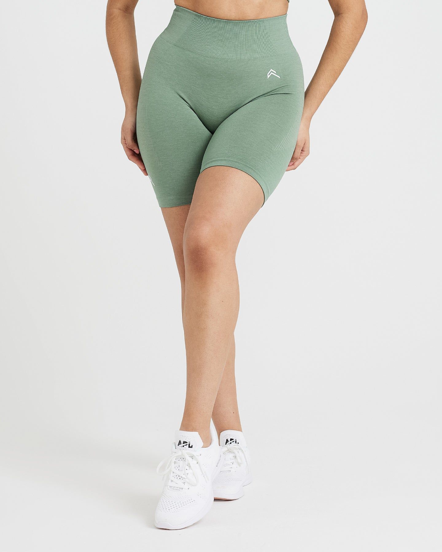 Classic Seamless 2.0 Cycling Shorts | Sage Marl sold by Oner Active