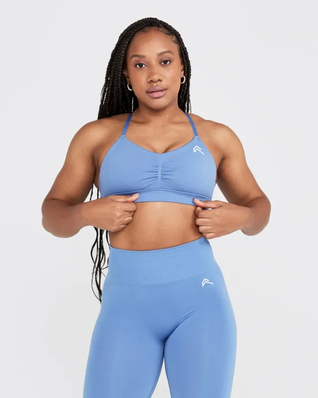 Effortless Micro Bralette | Light Denim sold by Oner Active