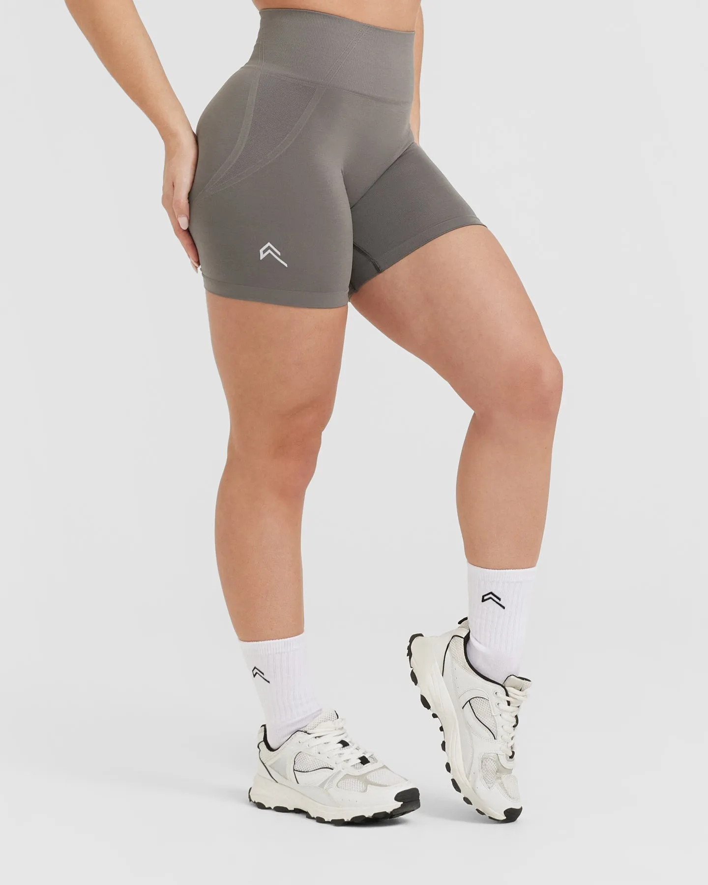 Effortless Seamless Shorts | Ash Grey sold by Oner Active product image thumbnail 3