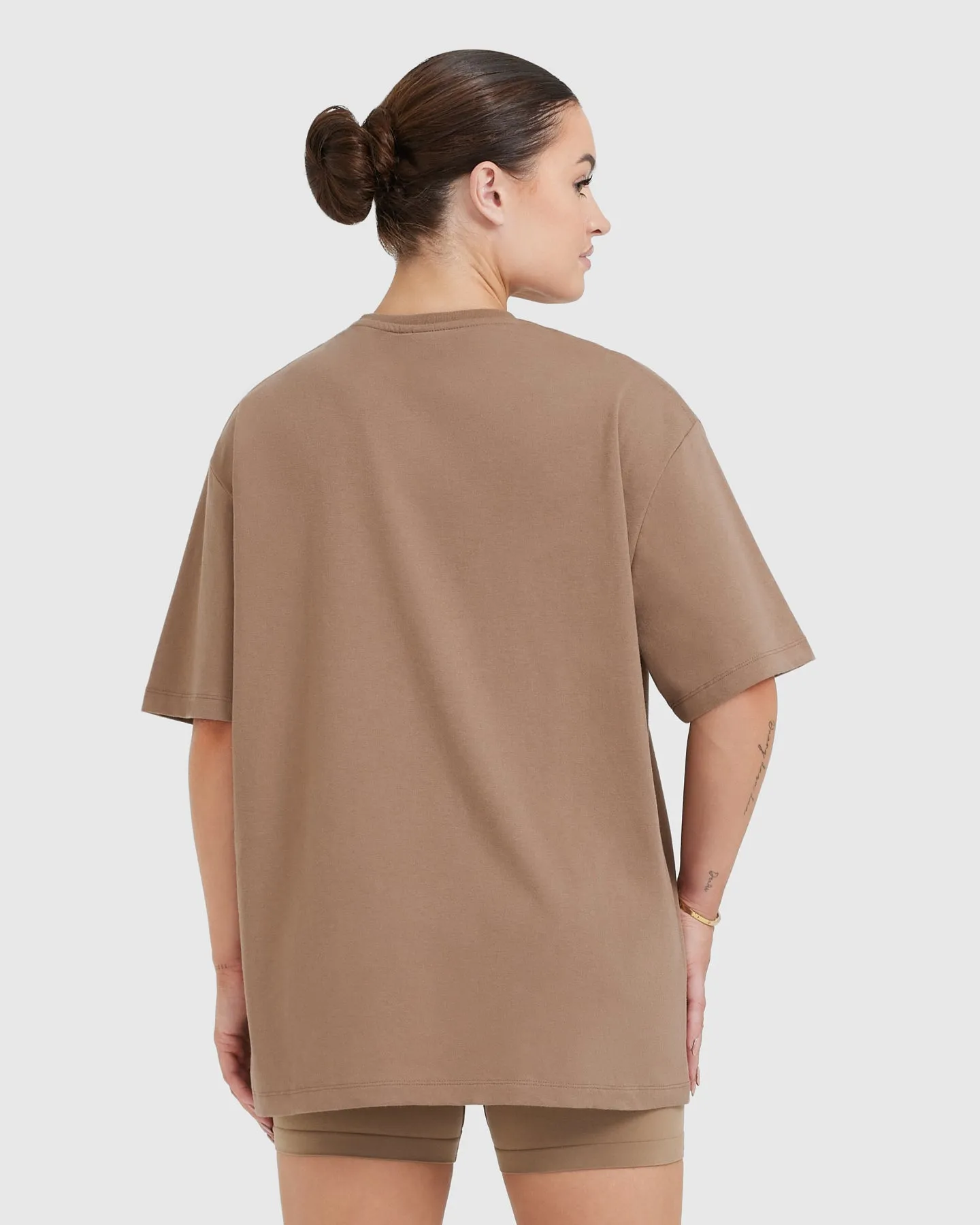Classic Oversized Lightweight T-Shirt | Walnut sold by Oner Active product image thumbnail 2