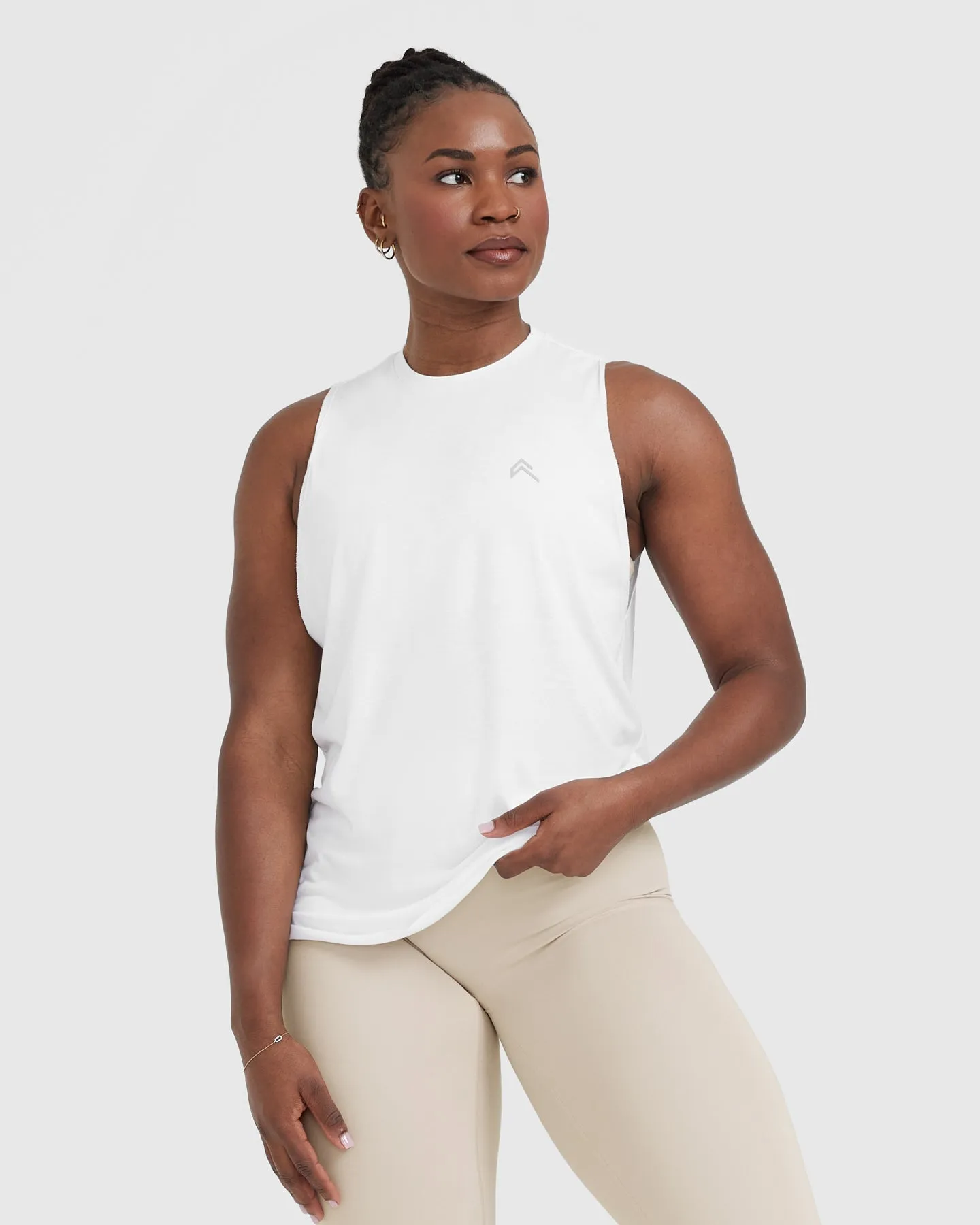 Go To Muscle Vest | White sold by Oner Active