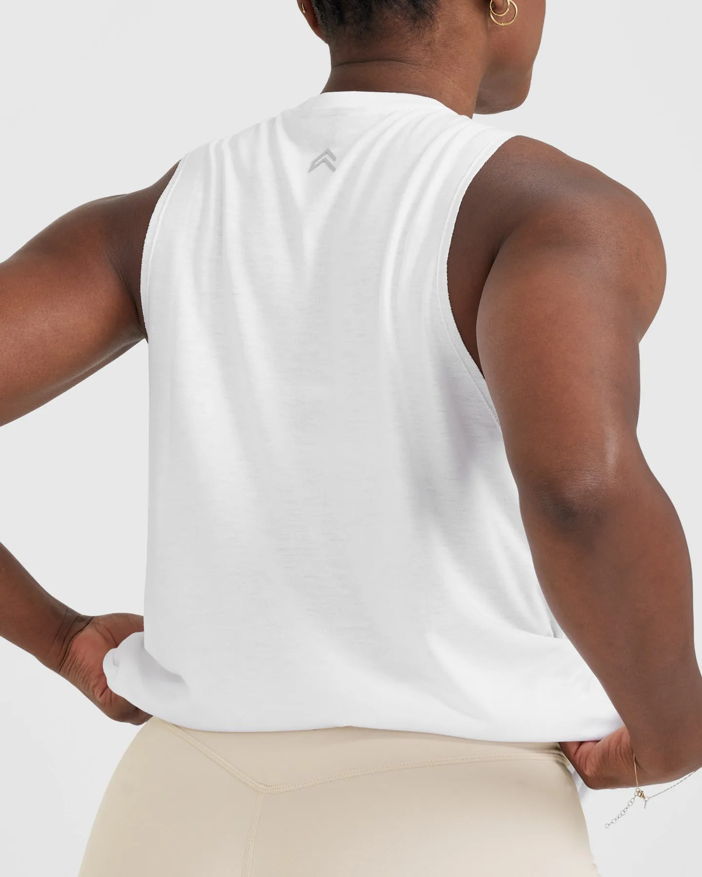 Go To Muscle Vest | White sold by Oner Active product image thumbnail 5