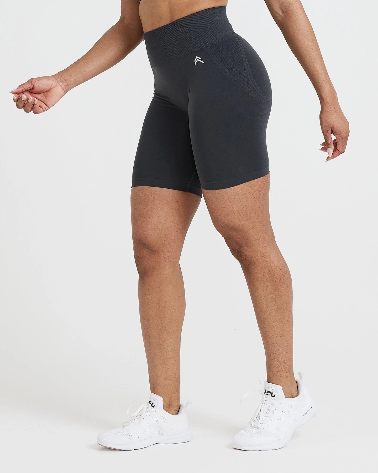 Effortless Seamless Cycling Shorts | Coal sold by Oner Active product image thumbnail 3