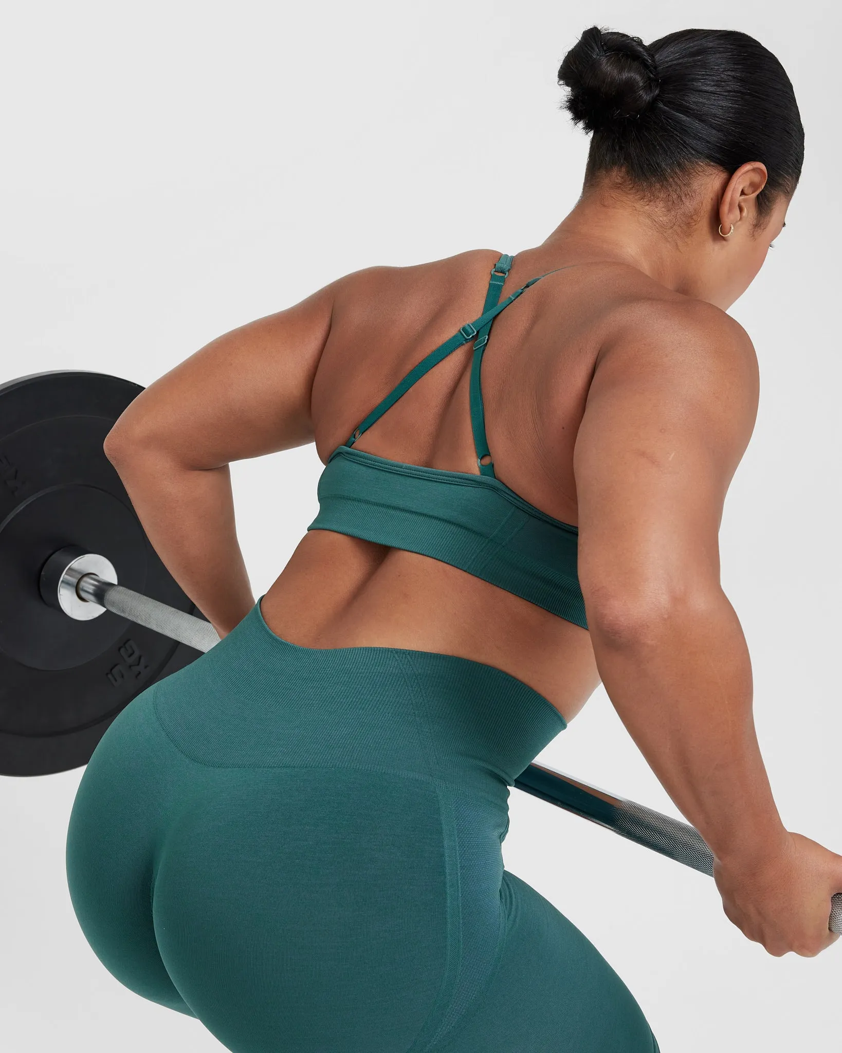 Effortless Strappy Bralette | Marine Teal sold by Oner Active product image thumbnail 5