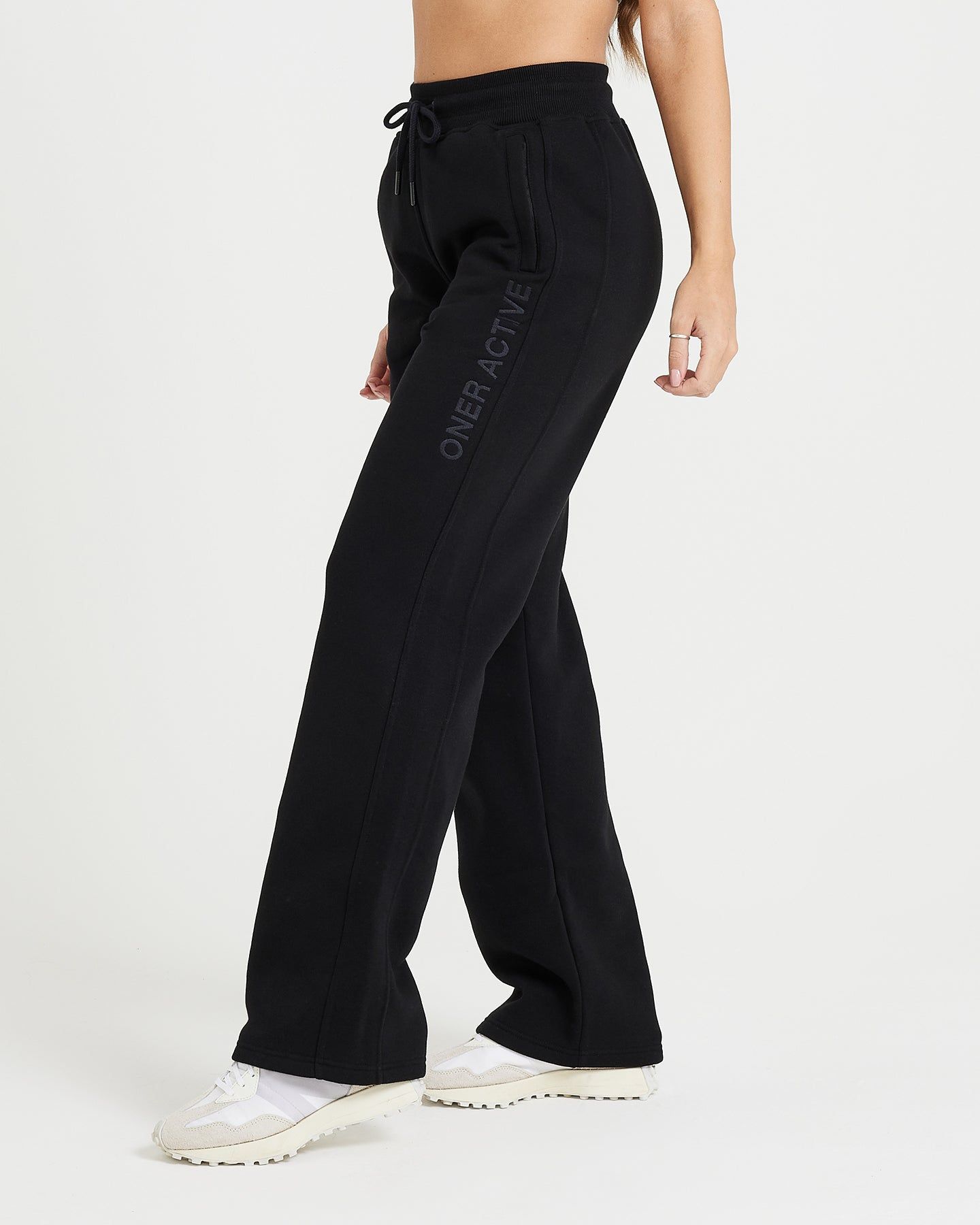 Classic Lounge Straight Leg Jogger | Black sold by Oner Active product image thumbnail 3