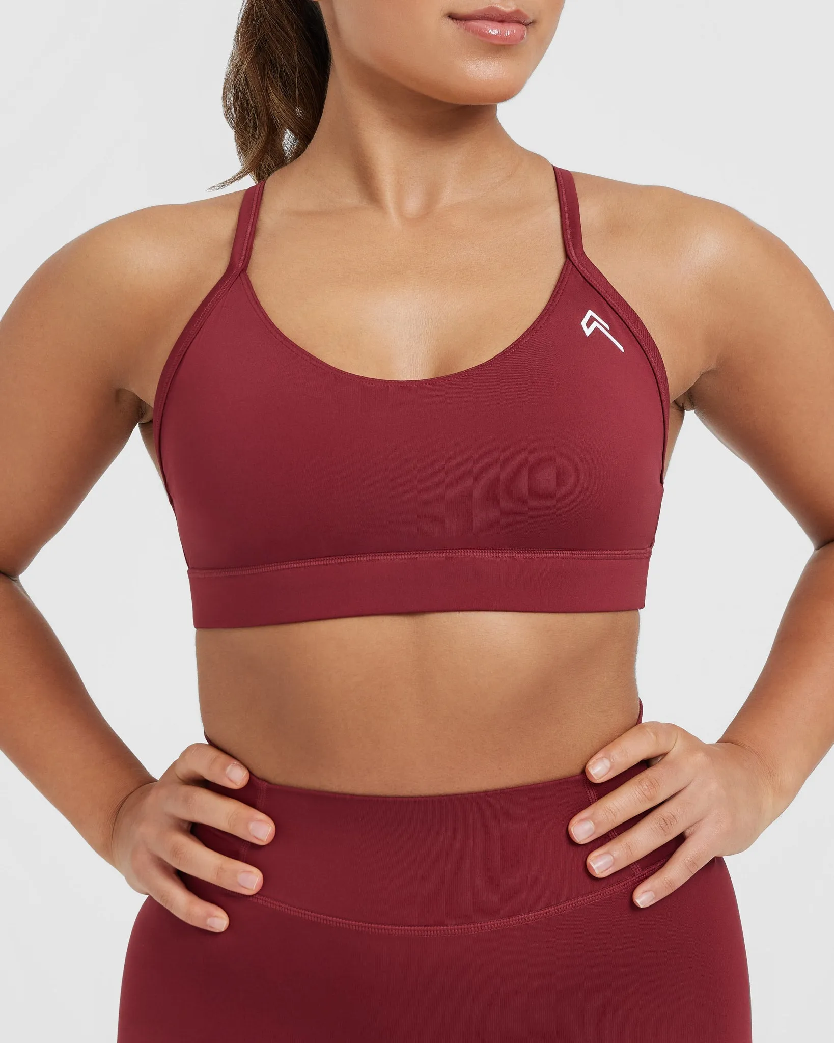 Everyday Sports Bra | Burnt Cherry sold by Oner Active product image thumbnail 4