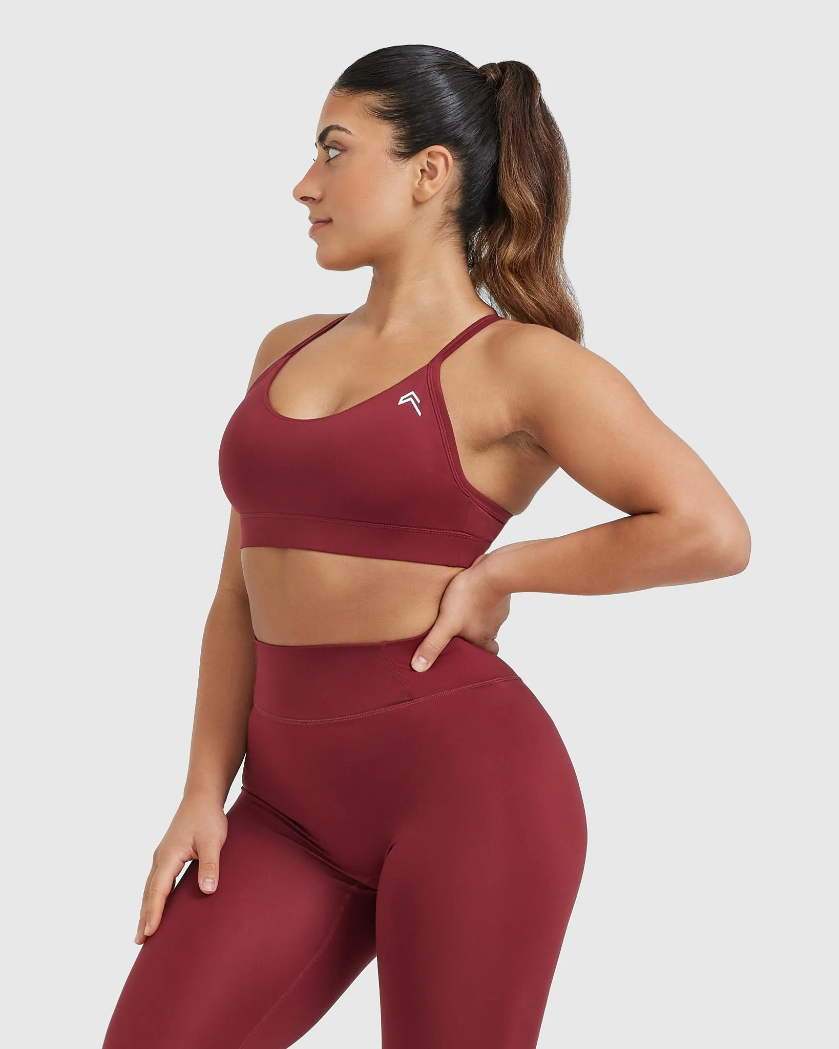 Everyday Sports Bra | Burnt Cherry sold by Oner Active product image thumbnail 3