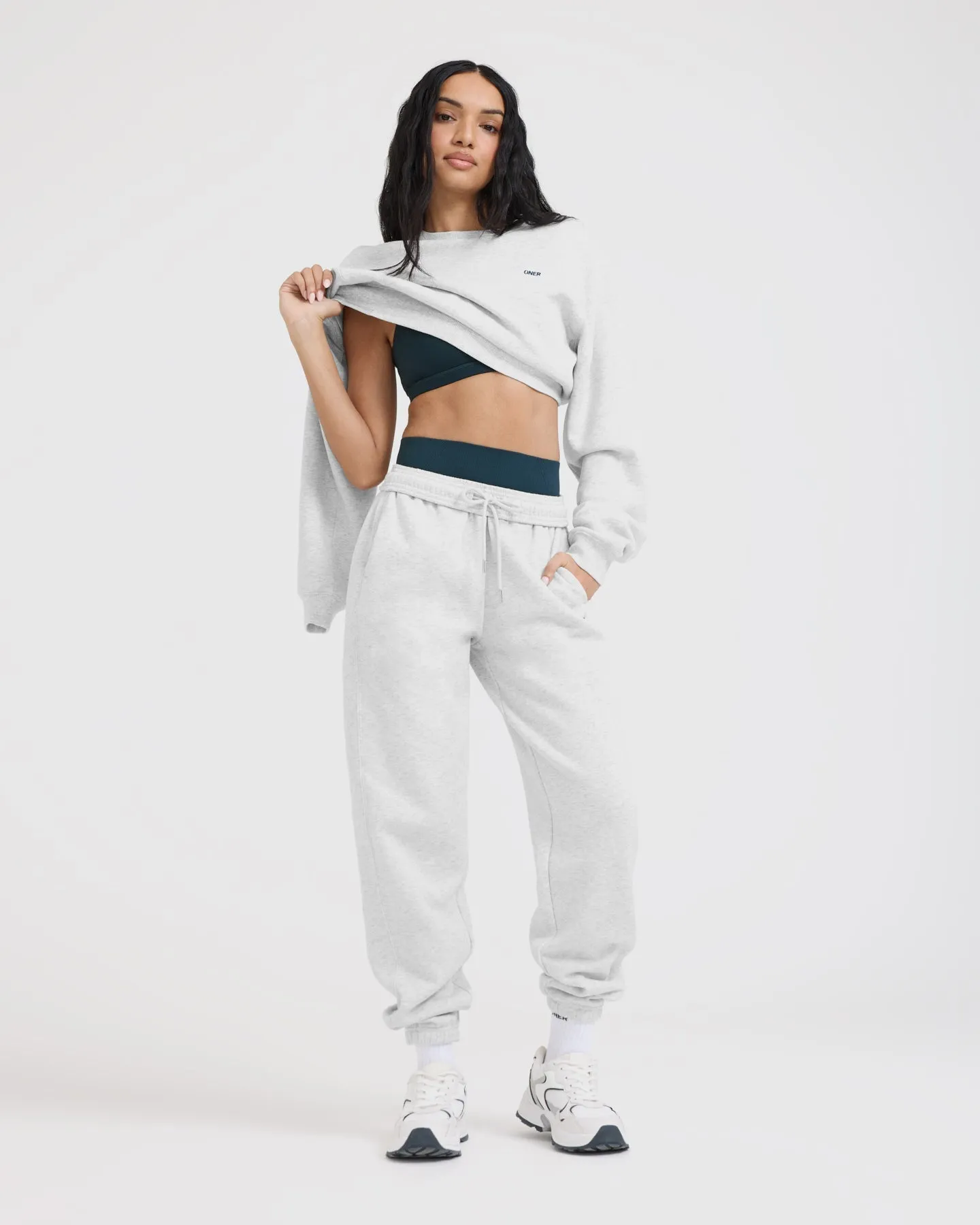 Foundations Joggers | Light Grey Marl sold by Oner Active product image thumbnail 4