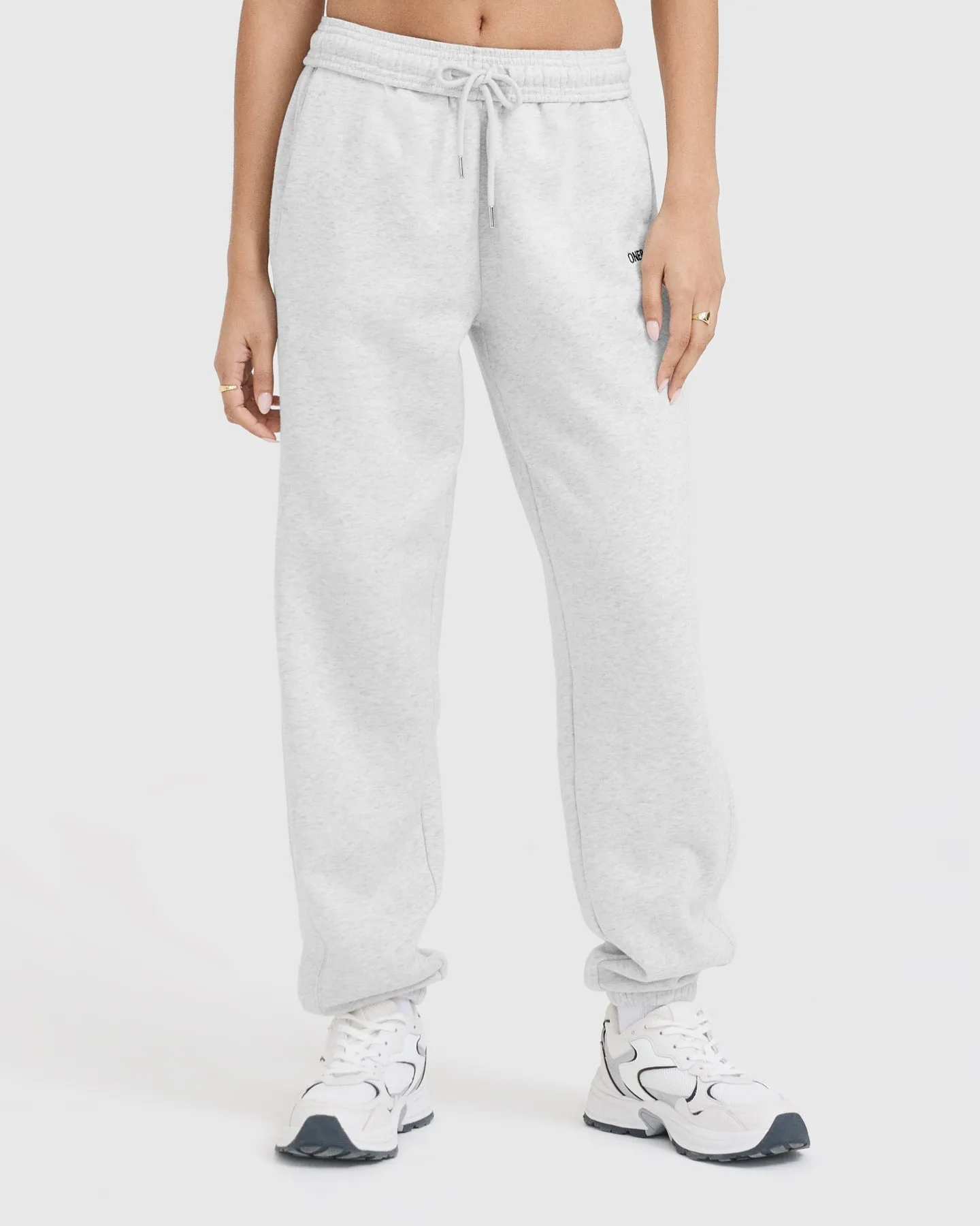 Foundations Joggers | Light Grey Marl sold by Oner Active