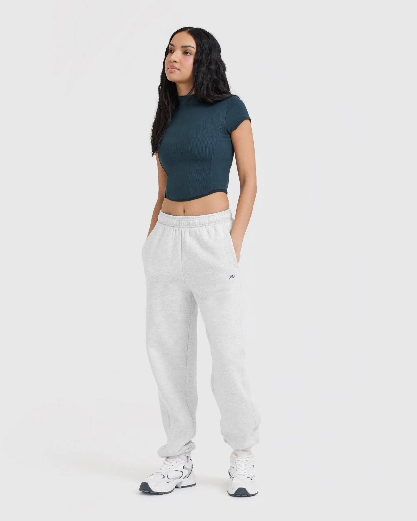 Foundations Joggers | Light Grey Marl sold by Oner Active product image thumbnail 5